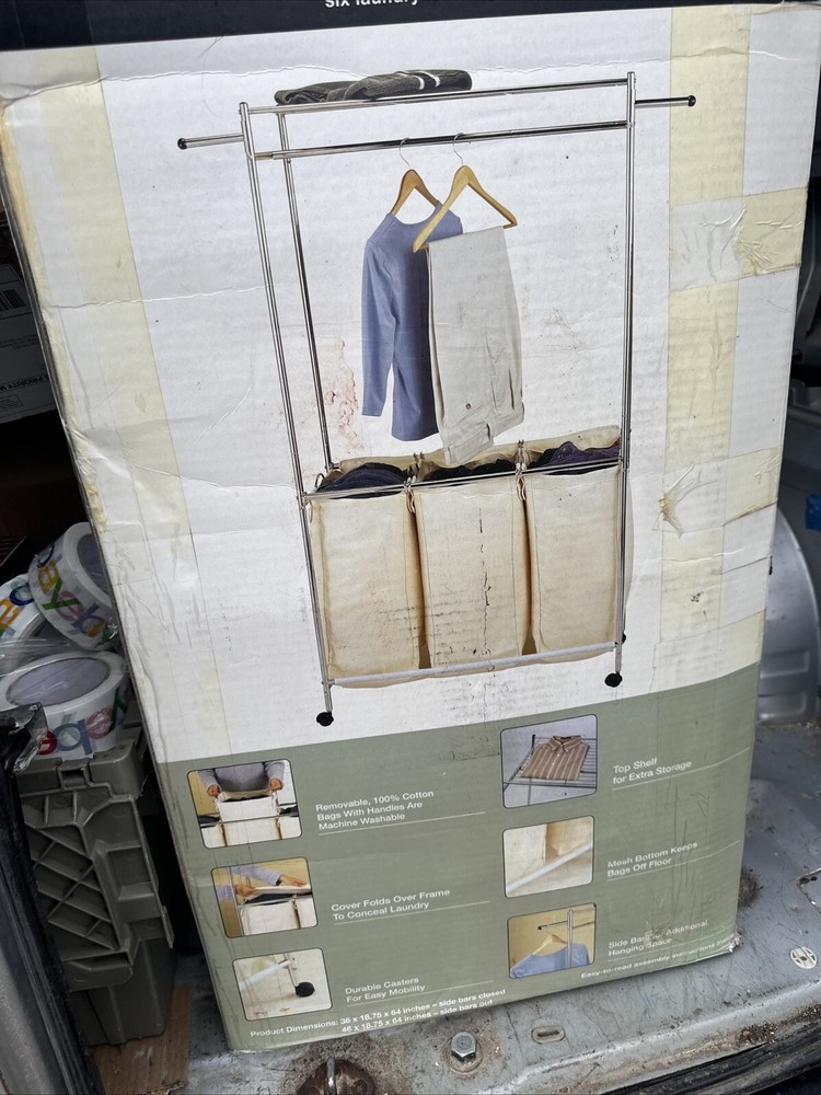 Laundry Sorting Station New! Whole Home Vintage