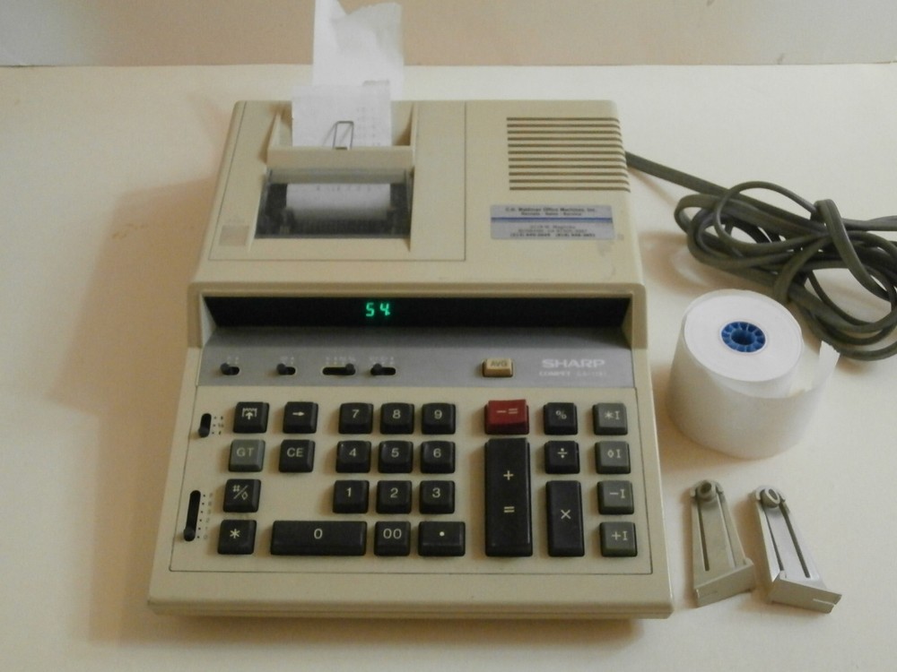 Sharp Adding Machine Compet CS1181