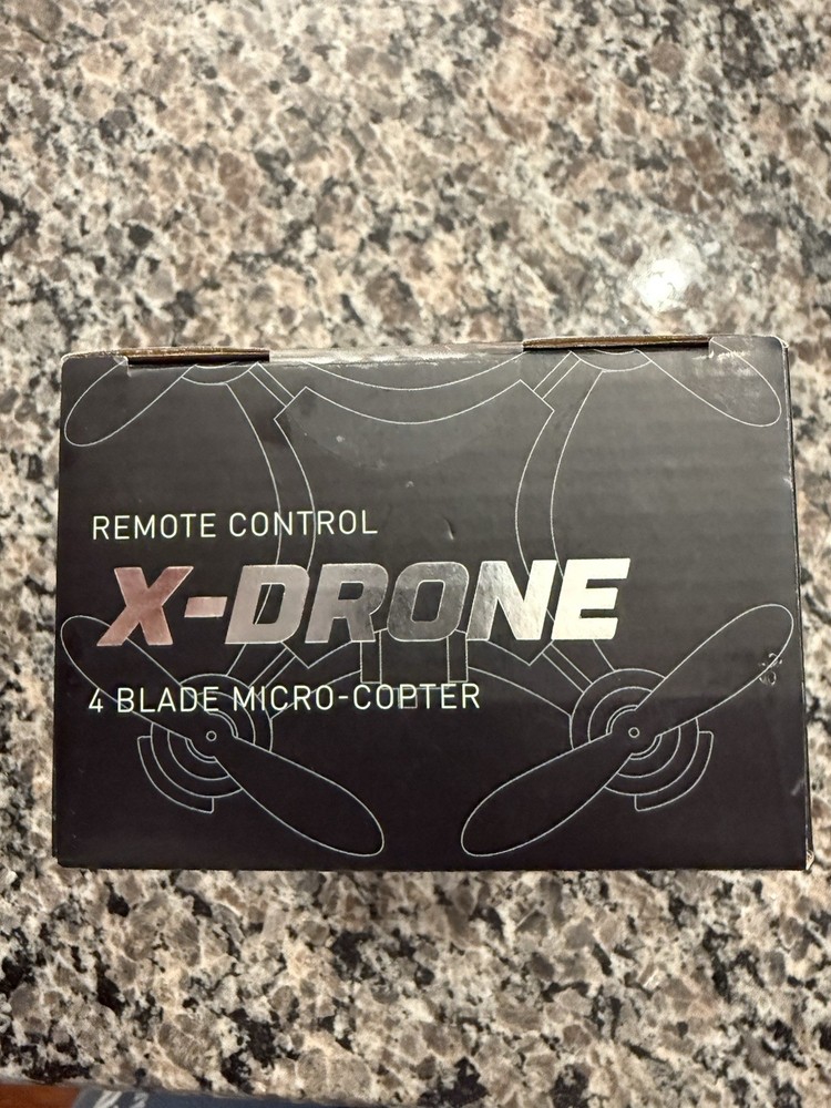 X-Drone- Remote Control: 4 Blade Micro-Copter - Factory Sealed!