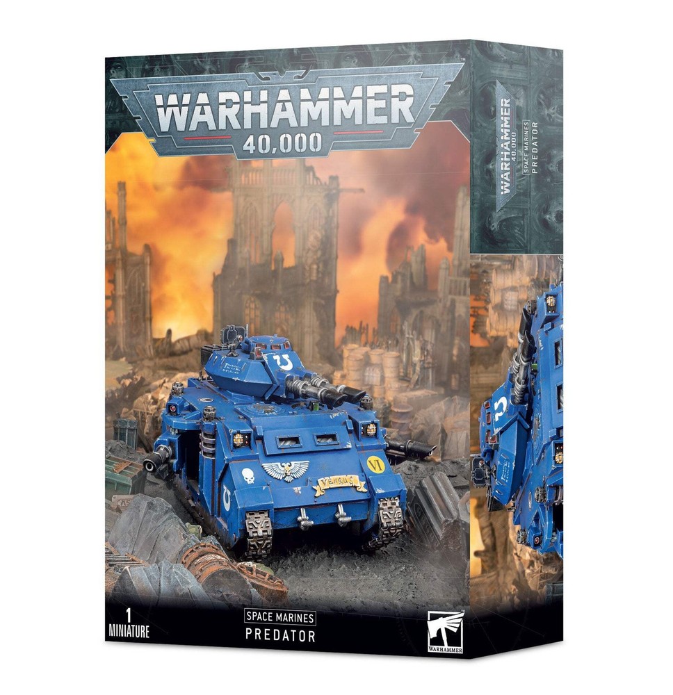Space Marines Predator - Destructor or Annihilator Warhammer 40k