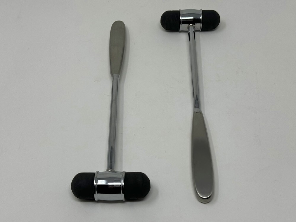 2 Dejerine Percussion Neurological Reflex Hammers Orthopedic Surgical Stainless