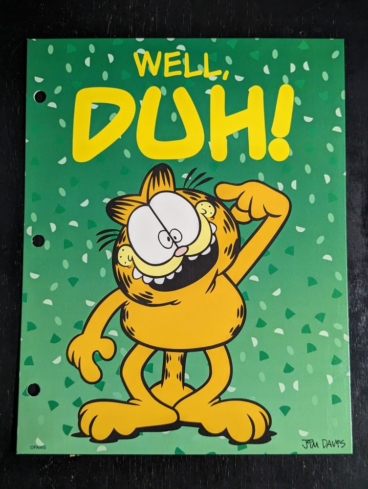 Vintage Garfield Mead 2-Pocket Folders