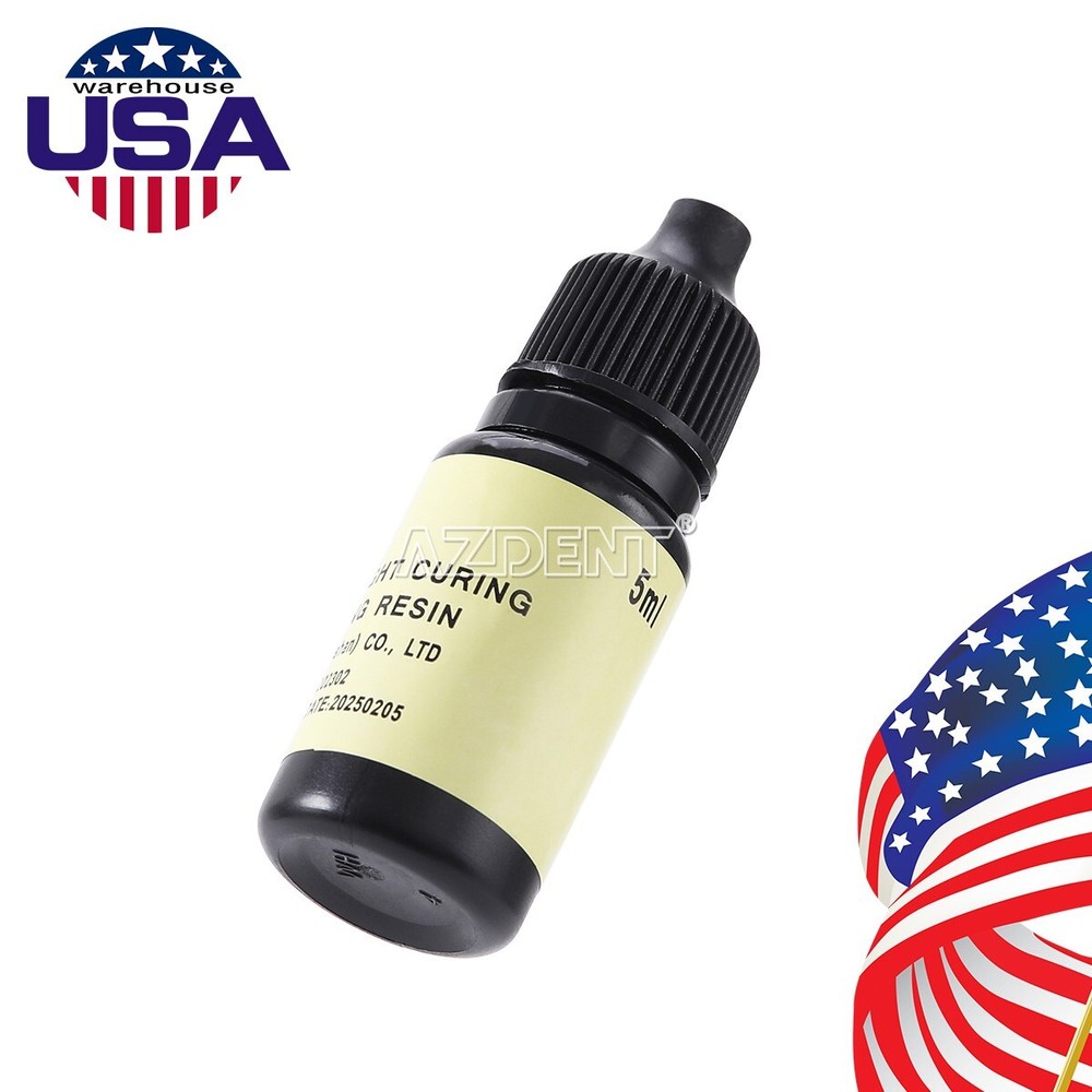 Dental Visible Light Curing Adhesive for Orthodontic Brackets Bonding 5ml/bottle