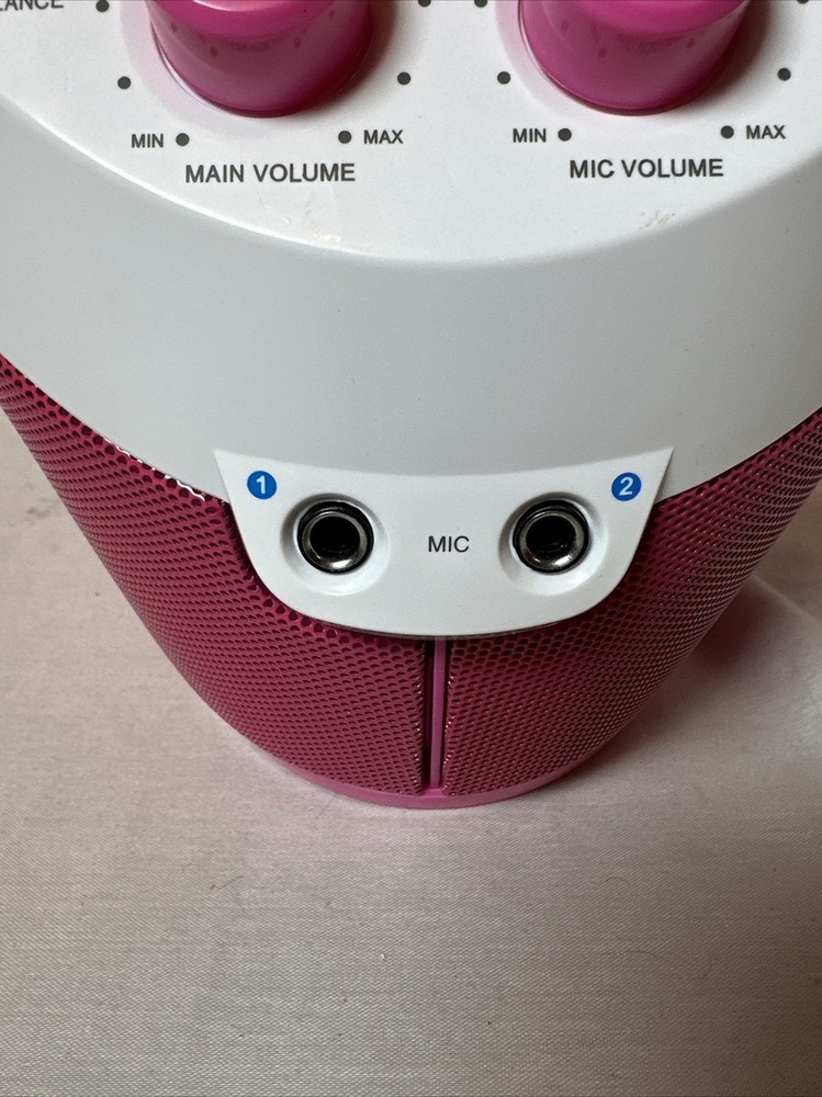 Hello Kitty 68109 CD Karaoke System with 5 Inch Screen Tested Working Complete