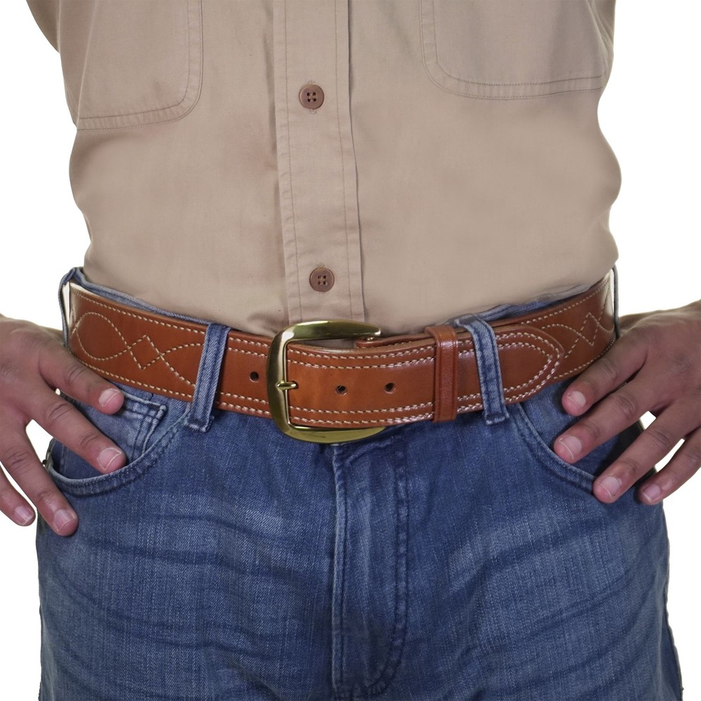 Galco SB6 Fancy Stitched Belt