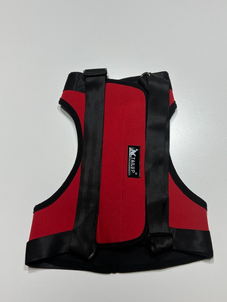TailUp Red Support Harness Size L NWOT