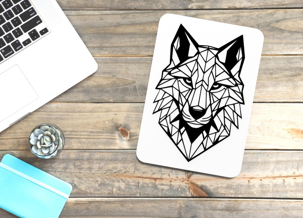 Wolf | Funny sign For Home or Office