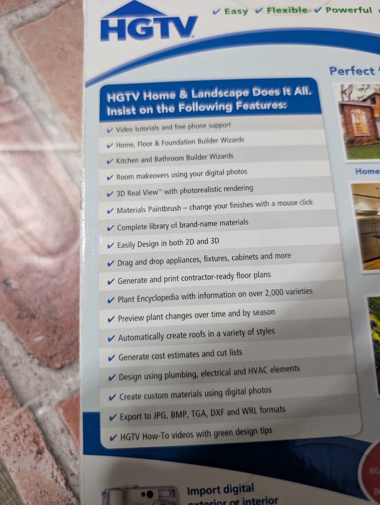 HGTV Home & Landscape Platinum Suite Design, Visualize, and Create Stunning PC