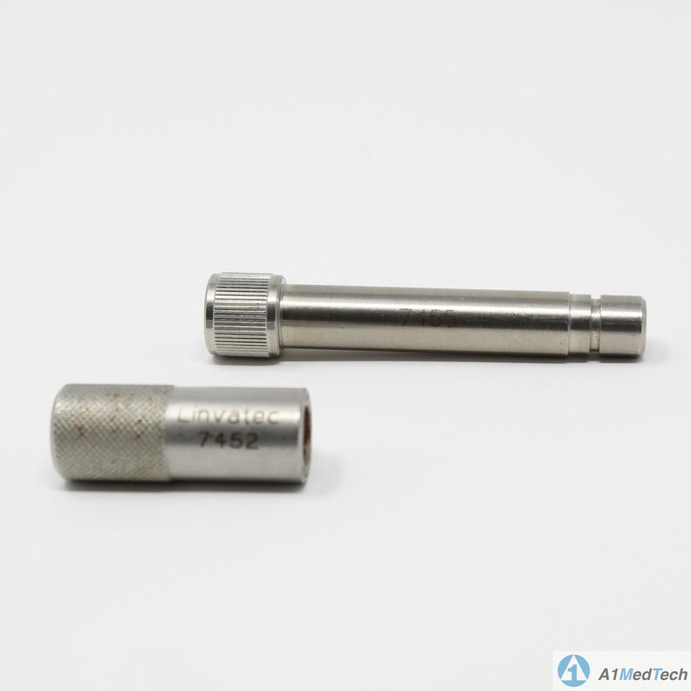 Linvatec 7452 7455 Endoscopy Light Source Fitting Fiber Optic Accessory