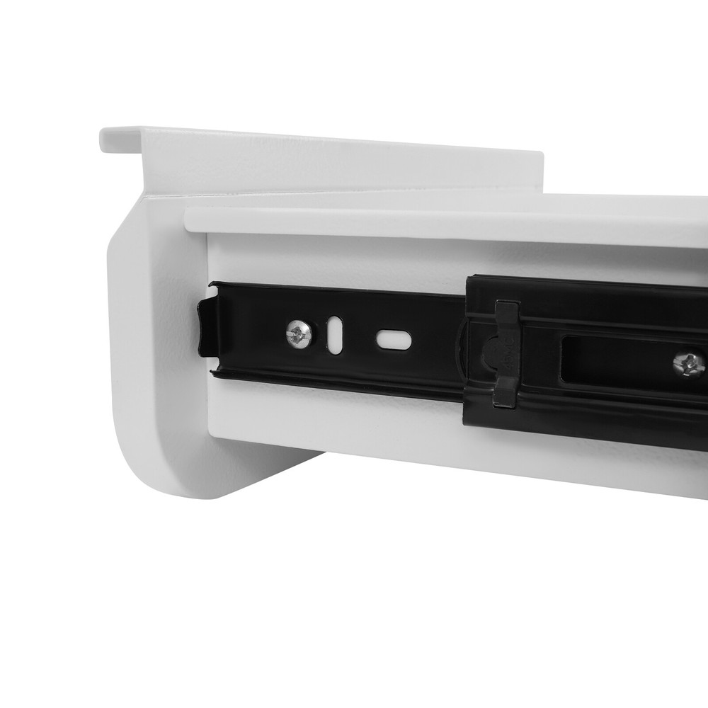 Under Desk Pull-Out Drawer, Lockable Sliding Storage Drawer, Under Desk Drawer