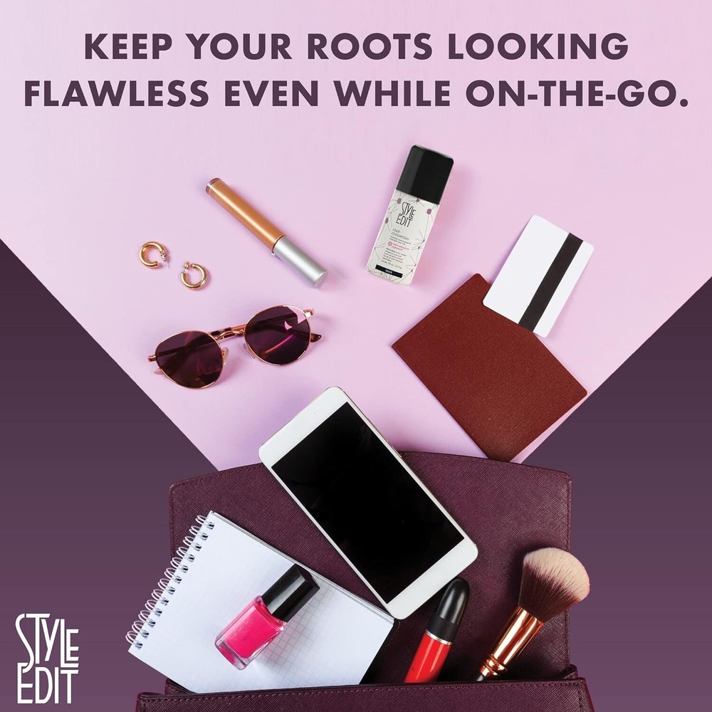 Style Edit Root Concealer Dark Brown Travel Size 0.75oz