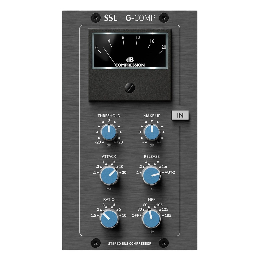 SSL G-Comp 500 Series Single-Channel Stereo Bus Compressor Module