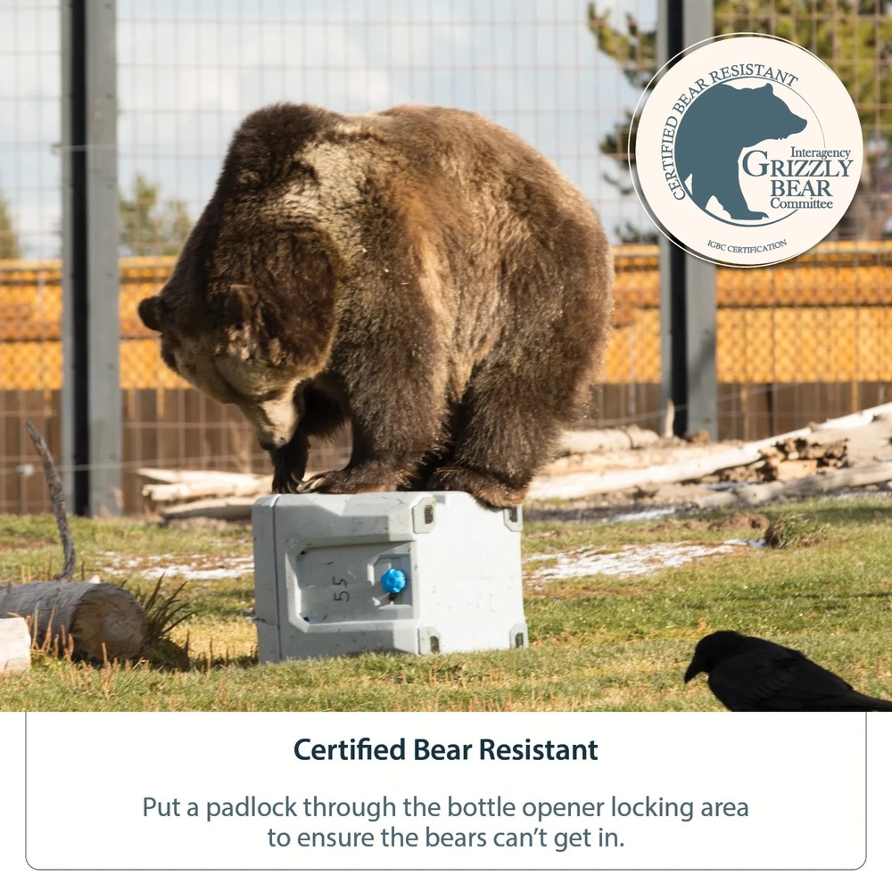 28 Quart New High-Performance Polyethylene Cooler, Gray