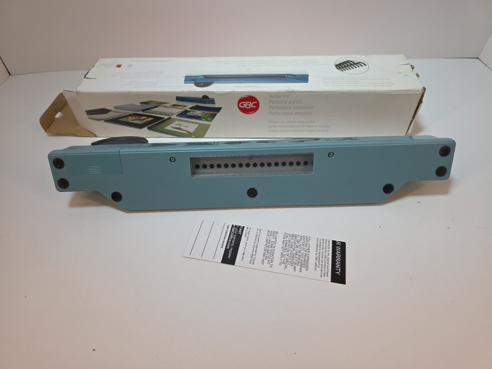 GBC ProClick P50 6-Sheet Manual Desktop Binding Punch