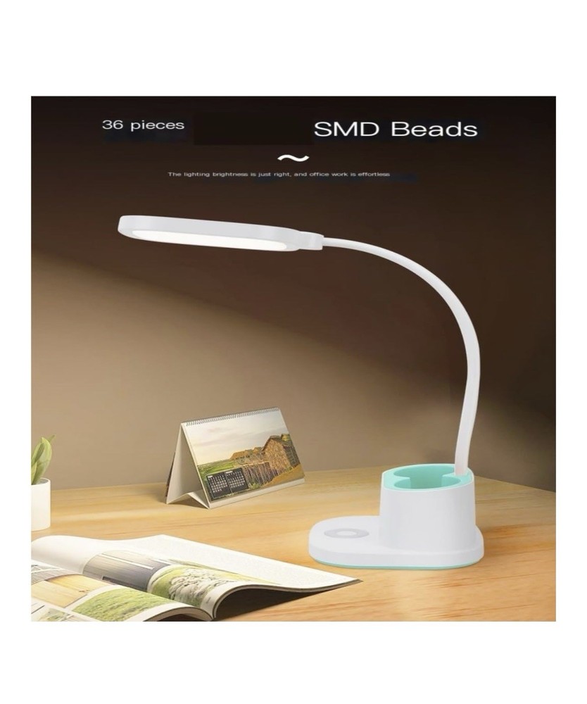 Desktop Lamp Table Lamp Desktop Storage Pen Holder Touch Night Light