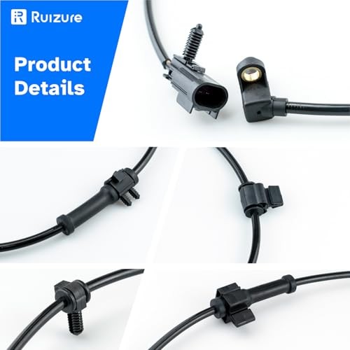 Front ABS Wheel Speed Sensor Left & Right fit for 02-09 Chevy Trailblazer EXT