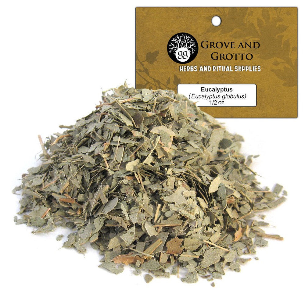 Eucalyptus Leaf 1/2 oz Package Ritual Herb C/S by Grove and Grotto