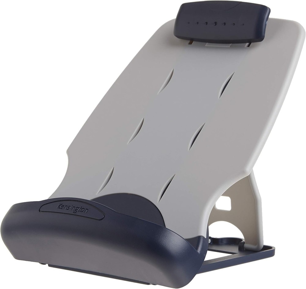 Insight Adjustable Book Copyholder, 50 Sheet Capacity, Metal, White NEW