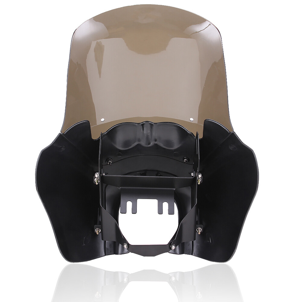 Front Fairing 15" Windshield For Harley Dyna Switchback Wide Super Glide T-Sport