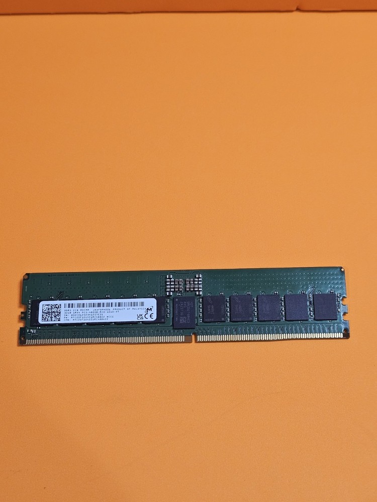 MICRON 32GB 1RX4 PC5-4800B RDIMM MEMORY Model: MTC20F1045S1RC48BA2