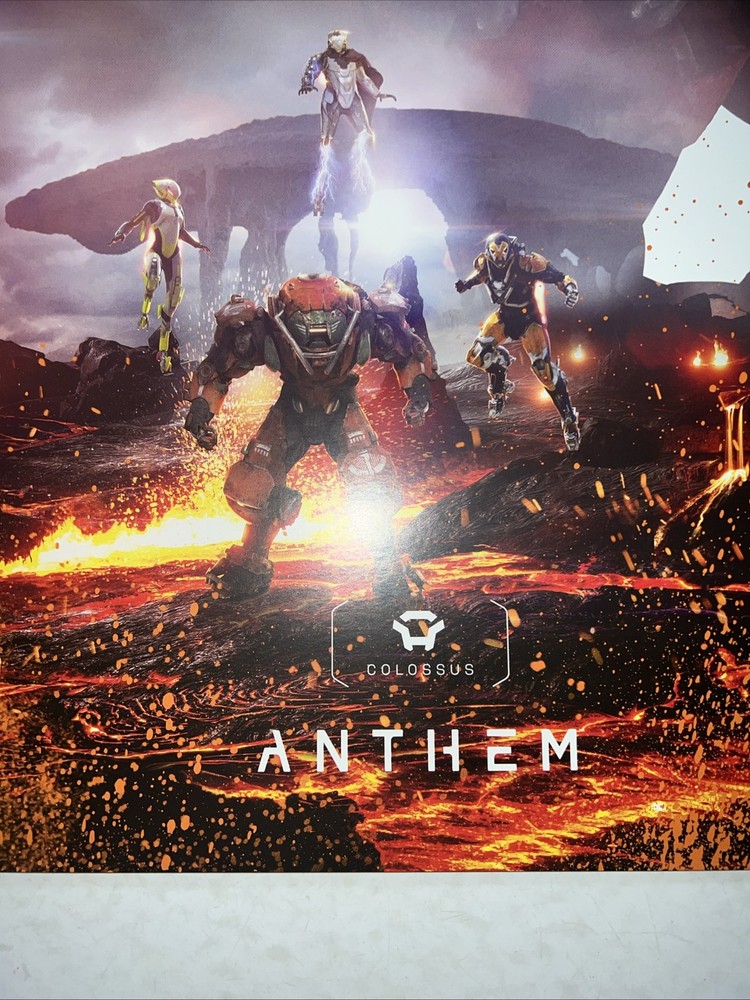 ANTHEM - Colossus Poster EA Play E3 2018 NEW