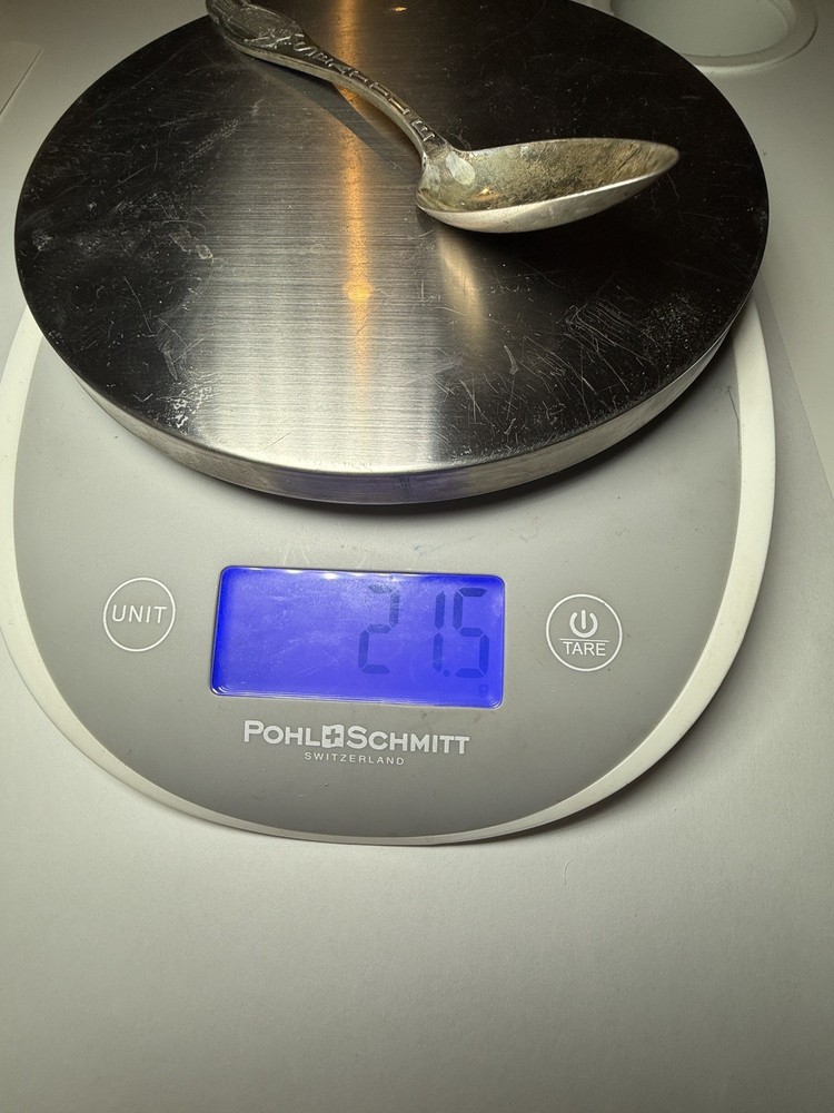 Vintage Seattle Marked Sterling Souvenir Spoon