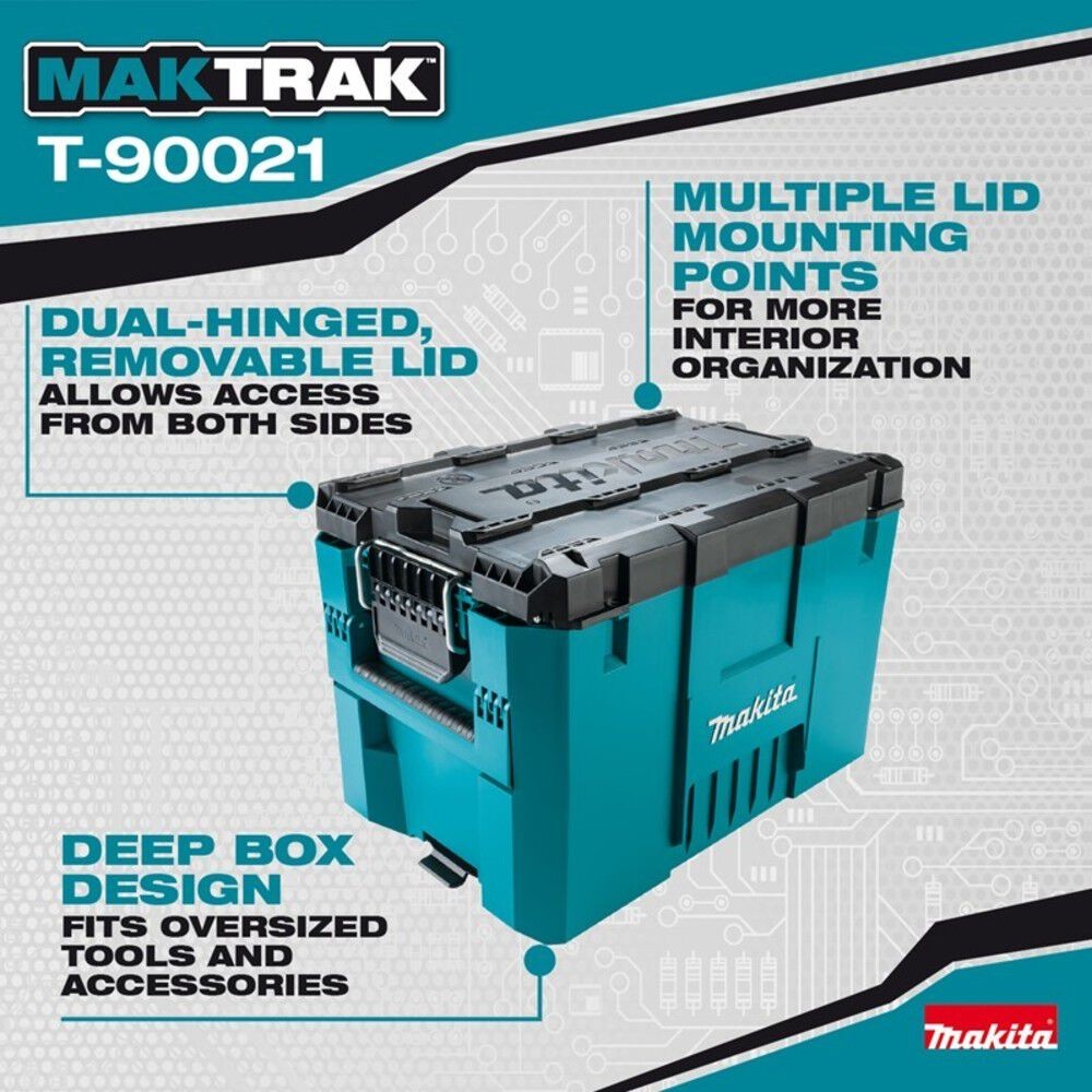 Makita Maktrak Extra Large Extension Tool Box