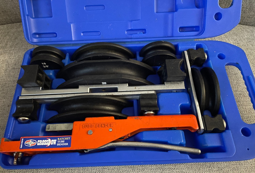 RTB118 Crossbow Ratchet Tube Bender Silver