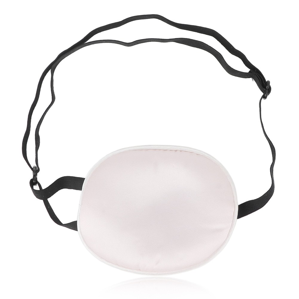 Eye Patch Silk Cotton Elastic Strap Full Cover Light Blocking Eye Cover Pad For