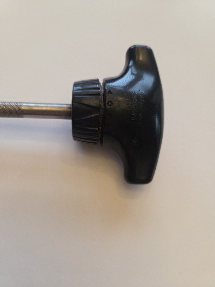 Snap On Tools SSDMRT8 Black Hard T Handle Ratcheting Magnetic Screwdriver