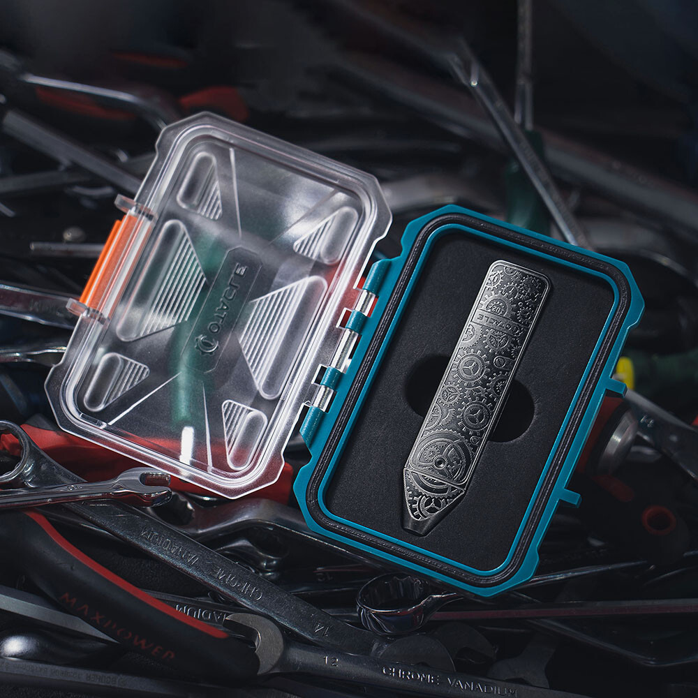 Olight Otacle D2 Ti Gears Multi-Bit Driver w/Fidget Slider & Gear Etching Limite