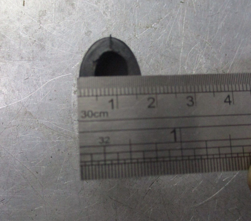 UNIVERSAL Motorcycle Gear Shift Rubber Oval Open Both End