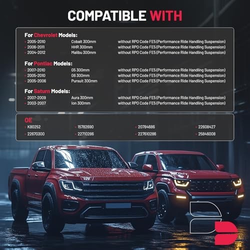 2Pcs Front Sway Bar Links Stabilizer Bar Links Compatible with K80252