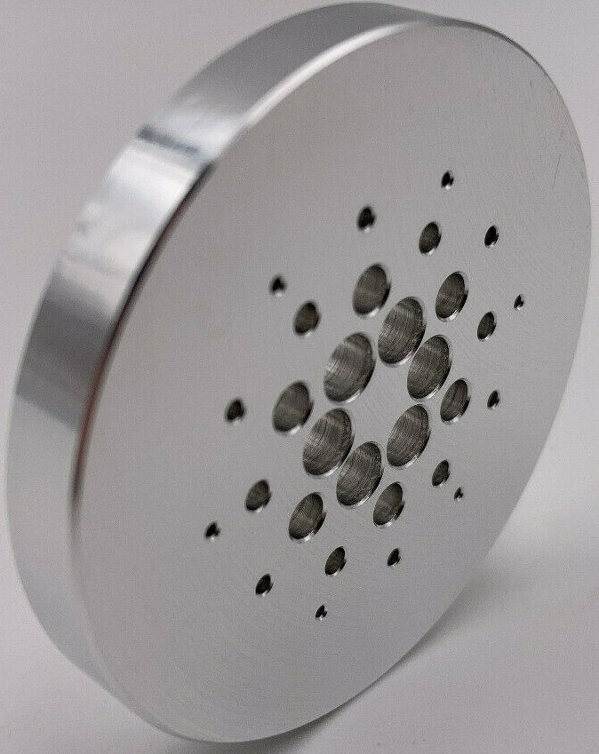 Commemorative Cardano ADA Crypto Token - Aluminum