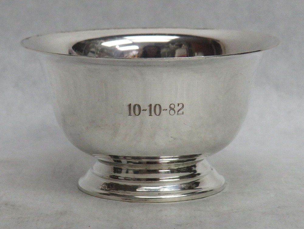 TIFFANY & CO (3) STERLING SILVER SAUCE BOWLS