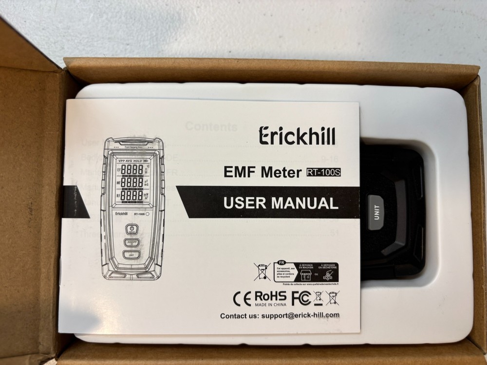 ERICKHILL RT-100S Professional EMF Tester