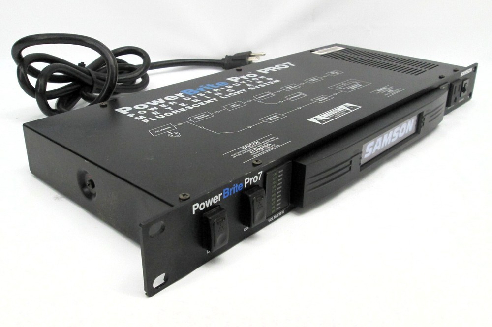 SAMSON POWER BRITE PRO7 Rack Mountable Power Conditioner & Rack Light