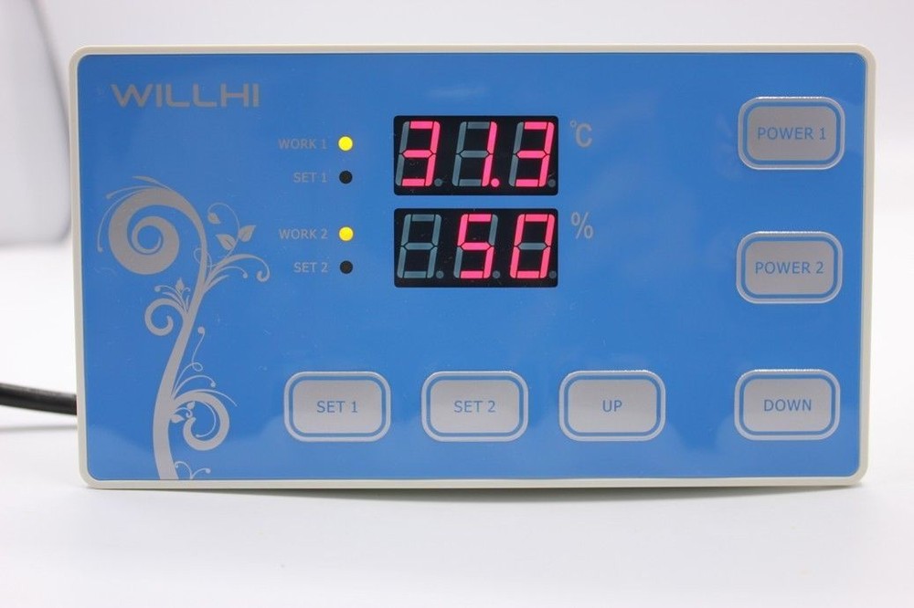 AC220V Digital Temperature And Humidity Controller Incubator Thermostat W sensor