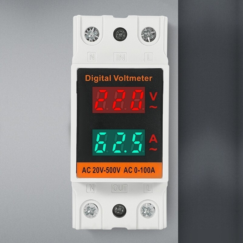 Stable Data Voltages Current Meter with High Accuracy Sensoring Simple Installs