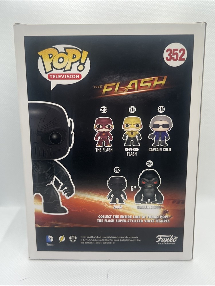 The Flash ZOOM #352 Funko Pop NEW