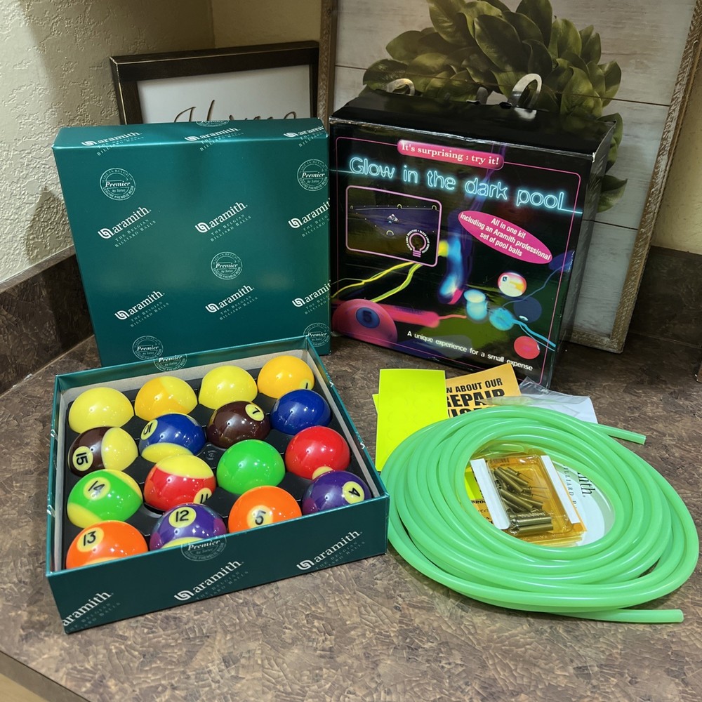 Aramith Glow in the Dark Ball Set New