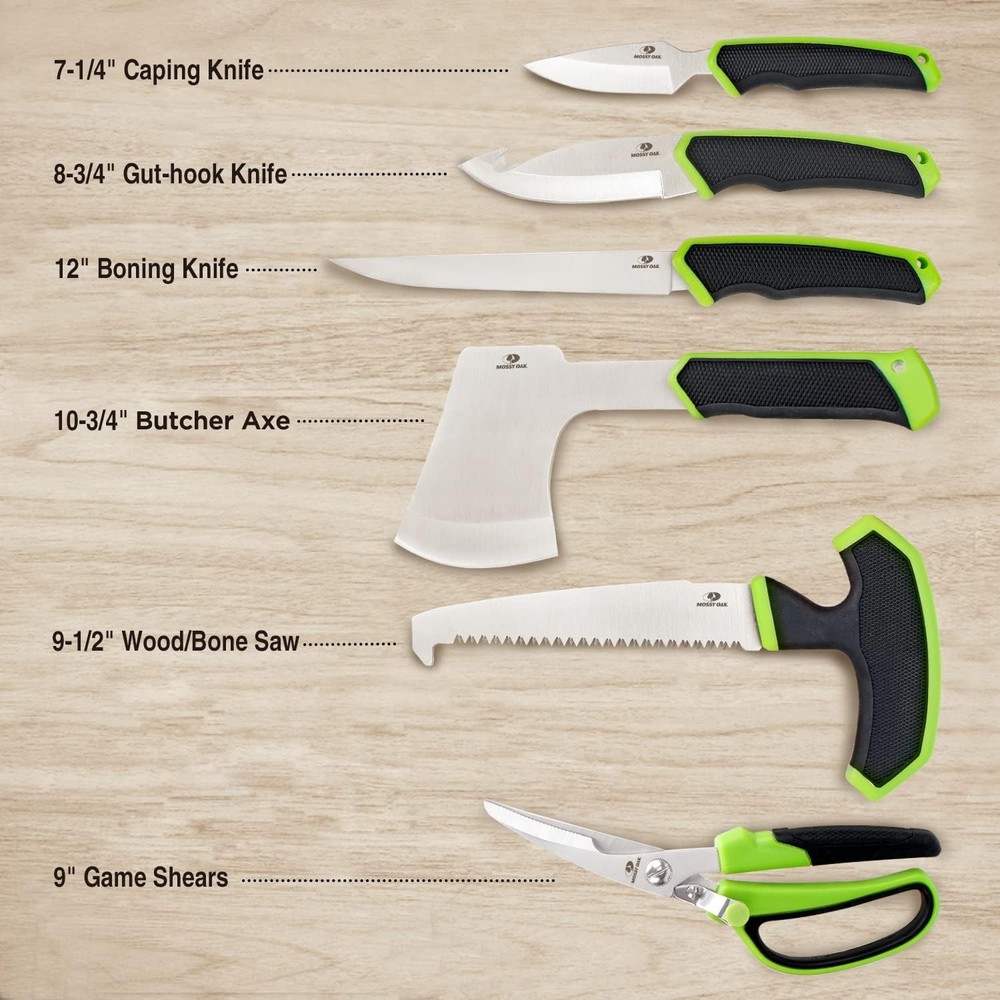 Hunting Field Dressing Kit 10 Piece Portable Butcher Game Processing Set