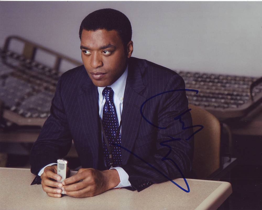Chiwetel Ejiofor Signed Autographed 8x10 Photograph