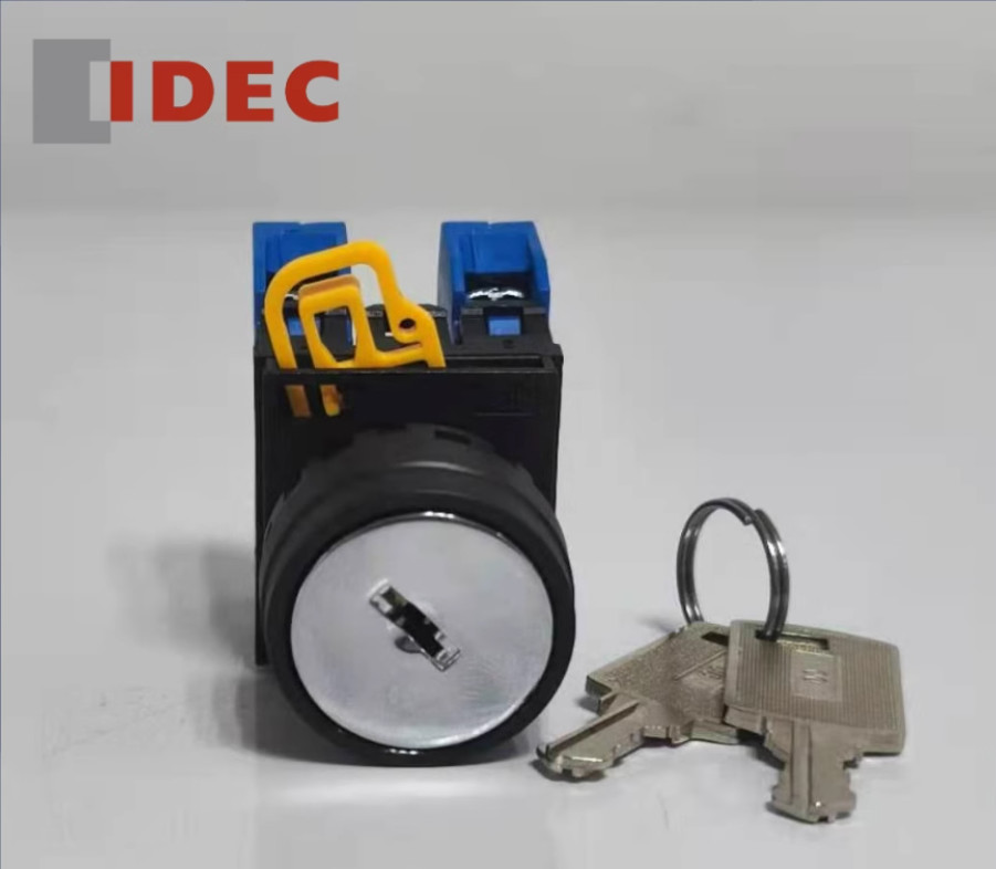 1PC New IDEC 2 speed self-locking key switch YW1K-2AE20 2NO #LL