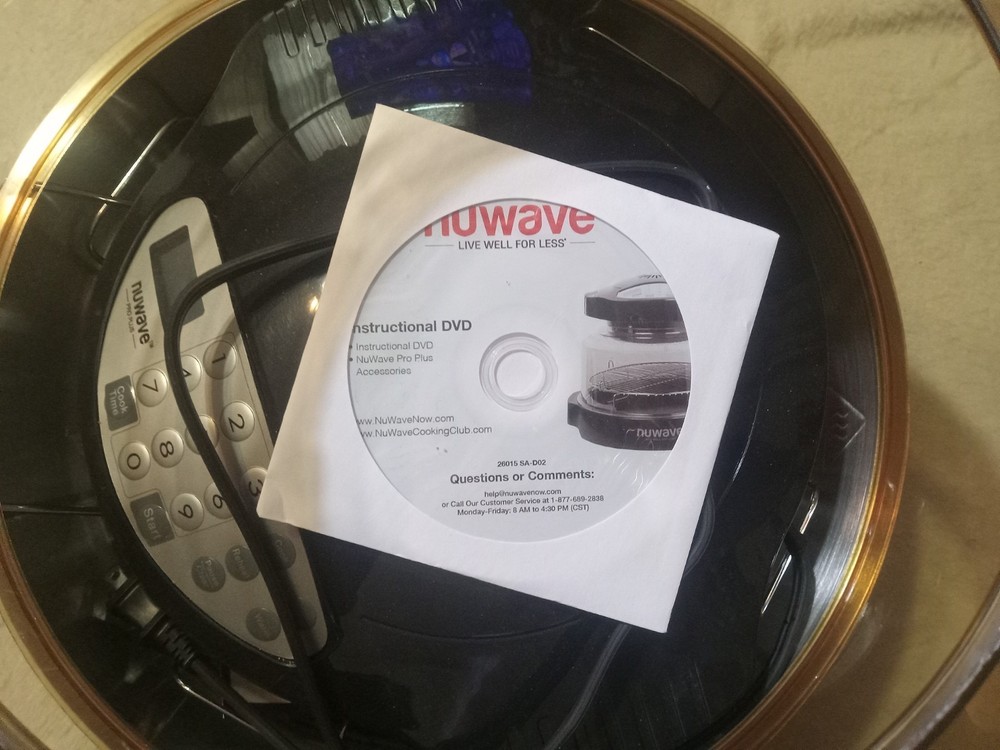 NUWAVE Infrared Pro Plus Oven Model 20632 BLACK Cooking System Oven Pro Plus