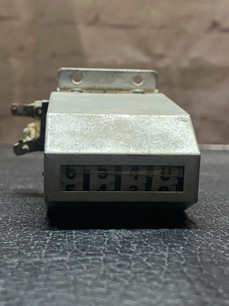 Vintage Electro Counter & Motor Co 4 Digit Counter