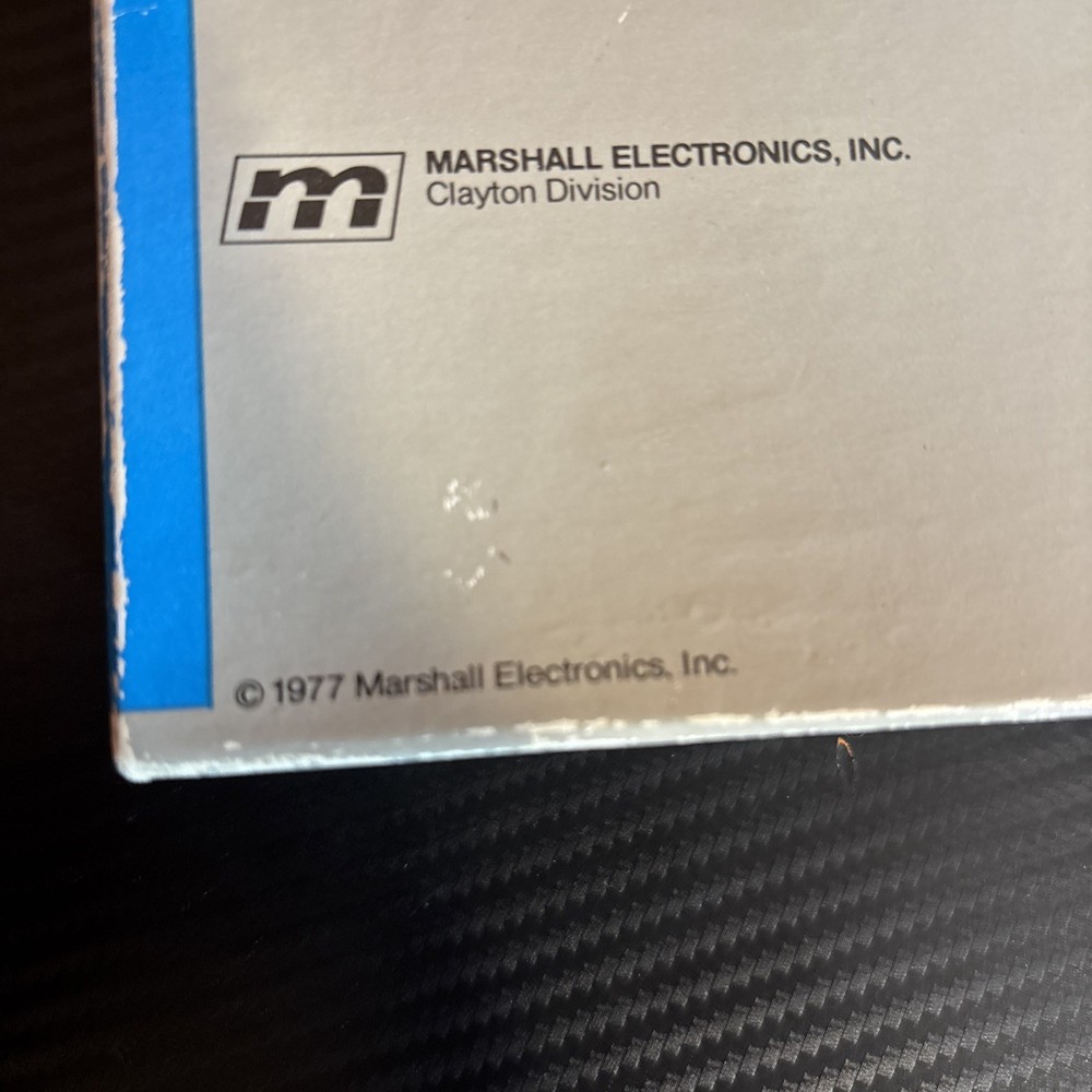 Vintage Stethoscope 1977 Marshall's Electronics