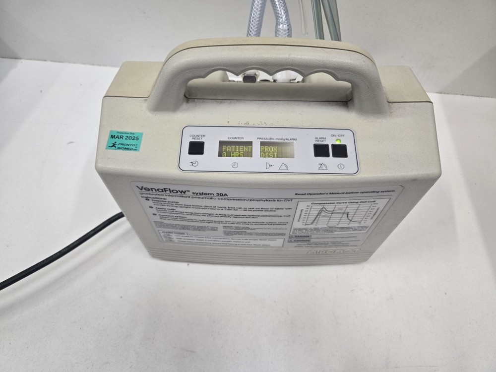 Aircast Venaflow 30A with Hoses Lower Extremity Compression System DVT