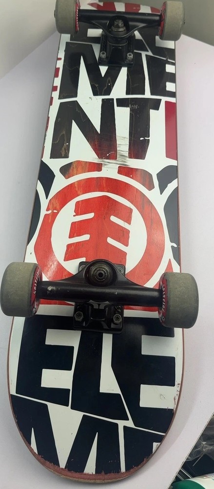 Element Skateboard Complete 7.3 Spitfire Wheels Destructo Trucks White/Red