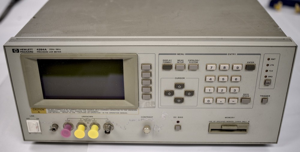 HP 4284A 20 Hz - 1 MHz precision benchtop LCR meter